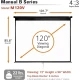 NEW 120-INCH 4:3 Projector Screen