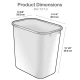 Wastebasket Bin 24 Litres