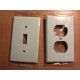 White cover plates