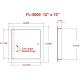 Access Door 12x12 metal