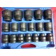 JET 1-inch Drive, 18-Piece Regular SAE Impact Socket Set, 6 Point